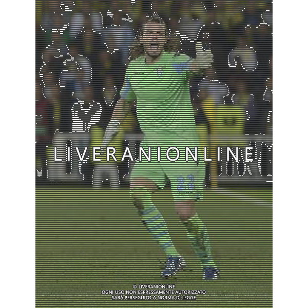 UEFA Europa League Quarterfinal match between Fenerbahce and Lazio at Sukru Saracoglu Stadium in Istanbul on April 4, 2013 Match scored: Fenerbahce 2 - Lazio 0 Pictured: Goalkeeper Federico Marchetti of Lazio. PILKA NOZNA LIGA EUROPY SEZON 2012/2013 FOT.SESKIM PHOTO/NEWSPIX.PL TURKEY, GERMANY, AUSTRIA AND UK OUT !!! --- Newspix.pl AG ALDO LIVERANI S A S ONLY ITALY *** Local Caption *** www.newspix.pl mail us: info@newspix.pl call us: 0048 022 23 22 222 --- Polish Picture Agency by Ringier Axel Springer Poland