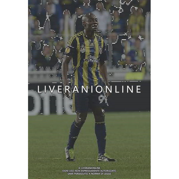 UEFA Europa League Quarterfinal match between Fenerbahce and Lazio at Sukru Saracoglu Stadium in Istanbul on April 4, 2013 Match scored: Fenerbahce 2 - Lazio 0 Pictured: Pierre Webo of Fenerbahce. PILKA NOZNA LIGA EUROPY SEZON 2012/2013 FOT.SESKIM PHOTO/NEWSPIX.PL TURKEY, GERMANY, AUSTRIA AND UK OUT !!! --- Newspix.pl AG ALDO LIVERANI S A S ONLY ITALY *** Local Caption *** www.newspix.pl mail us: info@newspix.pl call us: 0048 022 23 22 222 --- Polish Picture Agency by Ringier Axel Springer Poland
