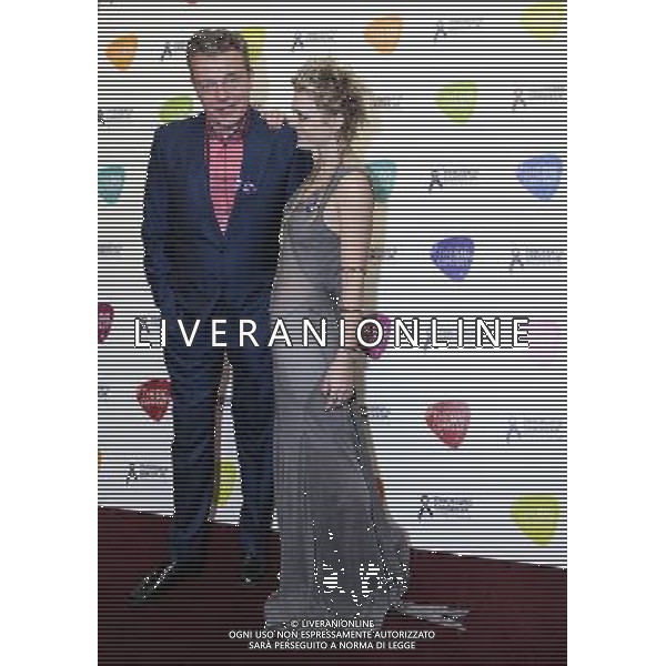 Suggs, Bo Bruce attend a photocall during an evening with Suggs and Friends at Porchester Hall on March 14, 2013 in London, England. The event to raise money for Pancreatic Cancer Research. His sister-in-law, and her aunt, sadly passed away as a result of the cancer very recently. /AGENZIA ALDO LIVERANI SAS/ITALY ONLY - EDITORIAL USE ONLY