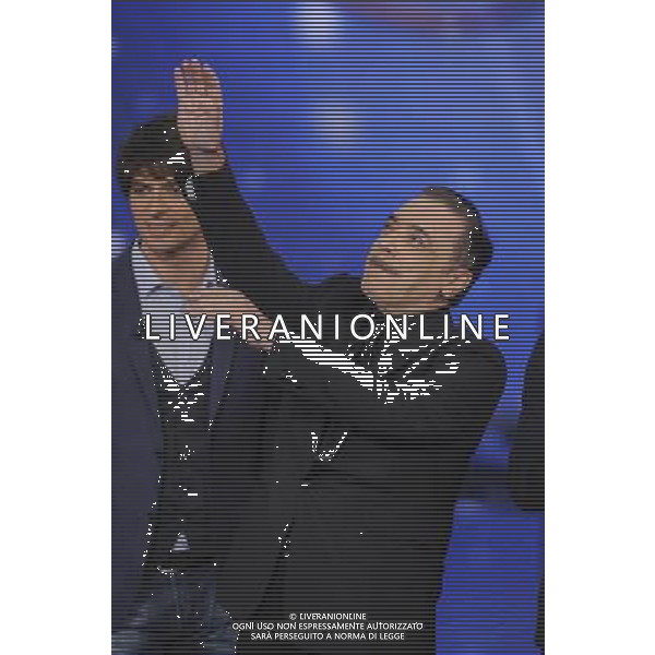 Roma - 06/04/2013 - Auditorium Rai - Trasmissione di Rai 1 \' Altrimetni ci Arrabbiamo \' condotta da Milly Carlucci - nella foto: Nino Frassica Â© Fabrizio Corradetti - Ag. Aldo Liverani sas