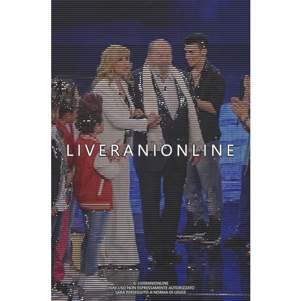 Roma - 06/04/2013 - Auditorium Rai - Trasmissione di Rai 1 \' Altrimetni ci Arrabbiamo \' condotta da Milly Carlucci - nella foto: Milly Carlucci e Bud Spencer Â© Fabrizio Corradetti - Ag. Aldo Liverani sas