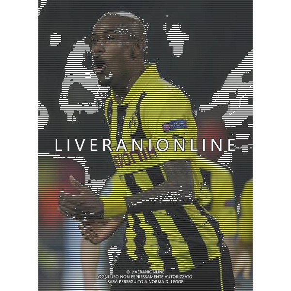 firo Fu§ball, Fussball, CL, UEFA Champions League, Saison 2012/2013, Viertelfinale, 09.04.2013, BVB, Borussia Dortmund - Malaga CF, Malˆga CF 3:2 Torjubel, Jubel, Felipe Santana, BVB, Tor zum 3:2 $worldrightsEs gelten unsere AGB, einsehbar auf www.firosportphoto.de copyright by firo sportphoto: Coesfelder Stra§e 207Ê 48249 D † L M E N (Duelmen) www.firosportphoto.de mail@firosportphoto.de (V o l k s b a n k B o c h u m - W i t t e n ) BLZ.: 430 601 29 Kt. Nr.: 341 117 100 Tel:Ê 02594-9916004 Fax:Ê 02594-9916005 AG ALDO LIVERANI S A S ONLY ITALY