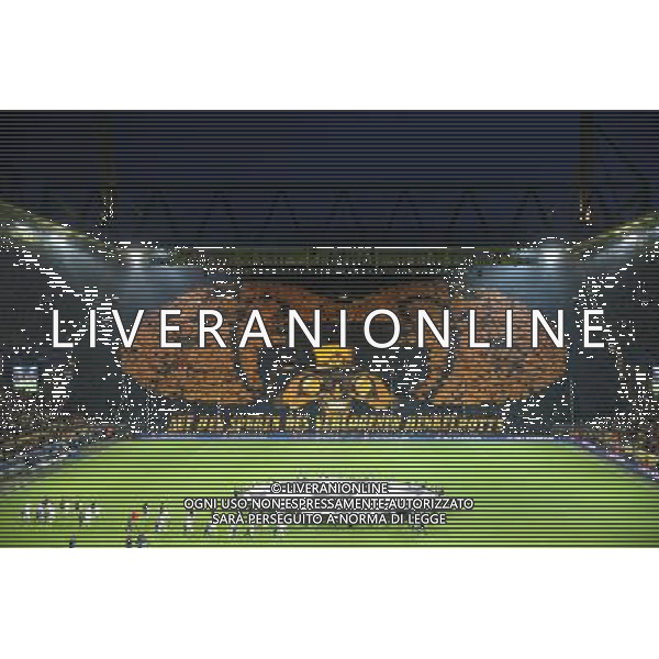 firo FuÃŸball,Fussball, 09.04.2013 Uefa Champions League, CL, Saison 2012/2013 Viertelfinale,RÃ¼ckspiel, BVB, Borussia Dortmund - FC Malaga Choreo, Suedtribuene, $worldrightsEs gelten unsere AGB, einsehbar auf www.firosportphoto.de copyright by firo sportphoto: Coesfelder Str.207 48249 DÃ¼lmen www.firosportphoto.de mail@firosportphoto.de (V o l k s b a n k B o c h u m - W i t t e n ) BLZ.: 430 601 29 Kt. Nr.: 341 117 100 Tel:Â  02594 - 9916004 Fax:Â 02594 - 9916005 AG ALDO LIVERANI S A S ONLY ITALY
