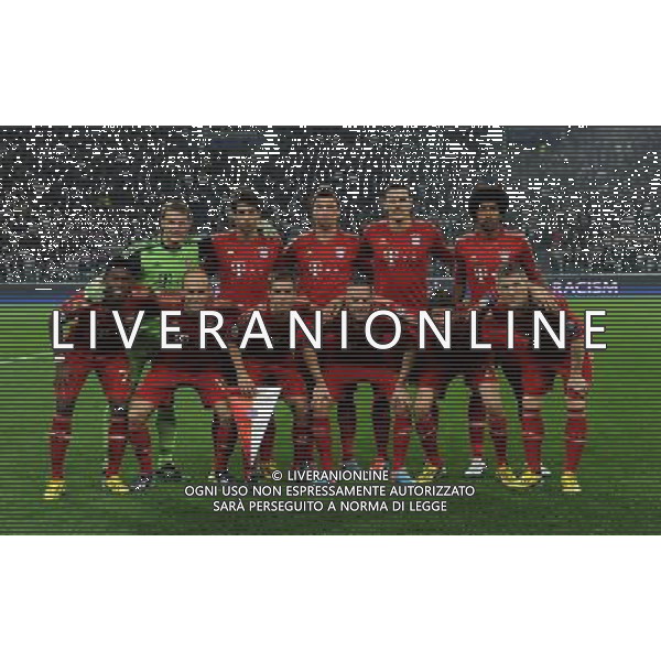 UEFA Champions League 2012/2013 Quarti di Finale Ritorno Torino - 10.04.2013 Juventus-Bayern Monaco Nella Foto:bayern squadra formazione manuel neuer,dante,daniel van buyten,franck ribery,javi martinez,mario mandzukic,arjen robben,philipp lahm,thomas muller,david alaba,bastian schweinsteiger /Ph.Vitez-Ag. Aldo Liverani