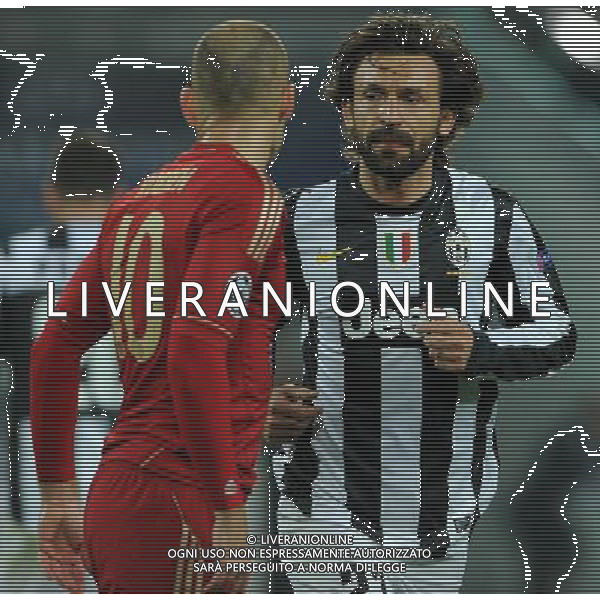 UEFA Champions League 2012/2013 Quarti di Finale Ritorno Torino - 10.04.2013 Juventus-Bayern Monaco Nella Foto:pirlo /Ph.Vitez-Ag. Aldo Liverani