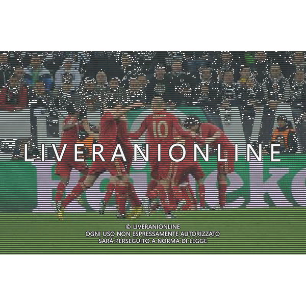 UEFA Champions League - Quarti di finale gara di ritorno Torino 10-04-2013 Juventus - Bayern Monaco nella foto esultanza di Mandzukic dopo il gol 1 a 0 Bayern foto Roberto Garavaglia - ag. Aldo Liverani
