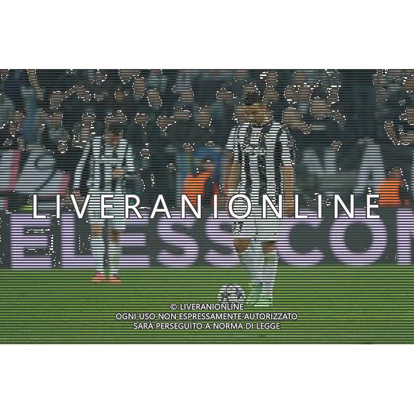 UEFA Champions League - Quarti di finale gara di ritorno Torino 10-04-2013 Juventus - Bayern Monaco nella foto delusione Juve dopo 1 a 0 Bayern foto Roberto Garavaglia - ag. Aldo Liverani