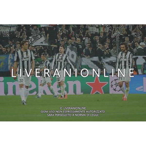 UEFA Champions League - Quarti di finale gara di ritorno Torino 10-04-2013 Juventus - Bayern Monaco nella foto delusione Juve dopo 2 a 0 Bayern foto Roberto Garavaglia - ag. Aldo Liverani