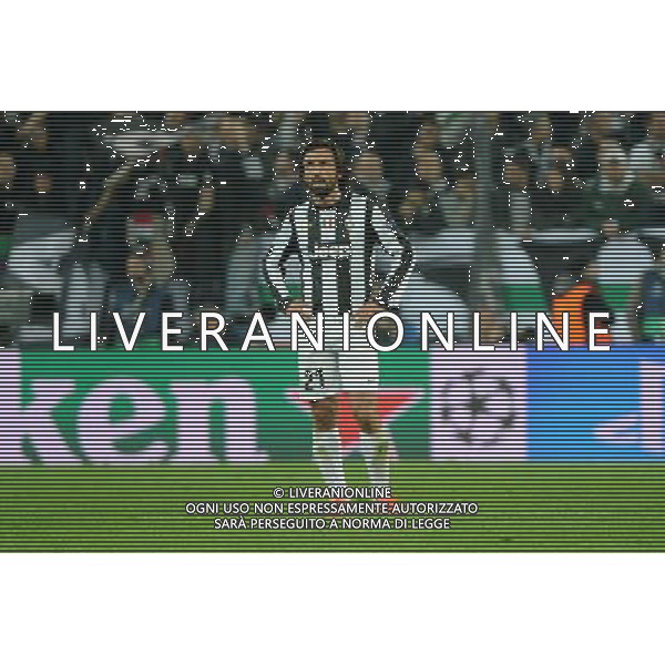 UEFA Champions League - Quarti di finale gara di ritorno Torino 10-04-2013 Juventus - Bayern Monaco nella foto delusione Pirlo andrea dopo il 2 a 0 Bayern foto Roberto Garavaglia - ag. Aldo Liverani