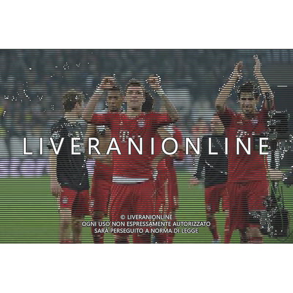 UEFA Champions League - Quarti di finale gara di ritorno Torino 10-04-2013 Juventus - Bayern Monaco nella foto esultanza finale Bayern foto Roberto Garavaglia - ag. Aldo Liverani