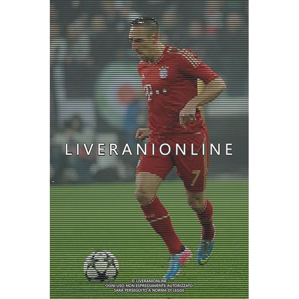 UEFA Champions League - Quarti di finale gara di ritorno Torino 10-04-2013 Juventus - Bayern Monaco nella foto Franck Ribery (Bayern Monaco) foto Roberto Garavaglia - ag. Aldo Liverani