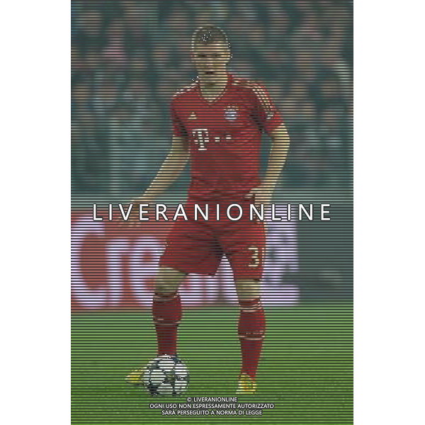 UEFA Champions League - Quarti di finale gara di ritorno Torino 10-04-2013 Juventus - Bayern Monaco nella foto Bastian Schweinsteiger (Bayern Monaco) foto Roberto Garavaglia - ag. Aldo Liverani