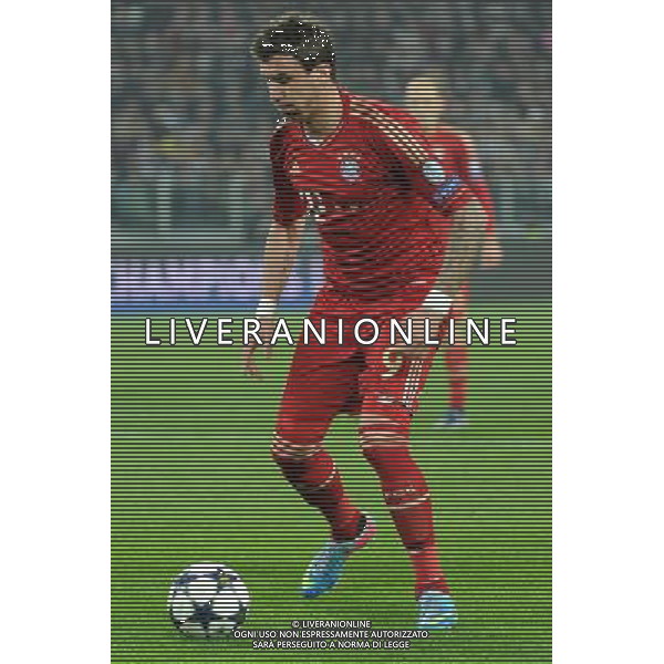 UEFA Champions League - Quarti di finale gara di ritorno Torino 10-04-2013 Juventus - Bayern Monaco nella foto Mario Mandzukic (Bayern Monaco) foto Roberto Garavaglia - ag. Aldo Liverani