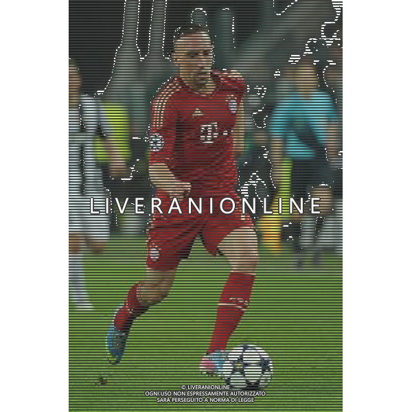 UEFA Champions League - Quarti di finale gara di ritorno Torino 10-04-2013 Juventus - Bayern Monaco nella foto Franck Ribery (Bayern Monaco) foto Roberto Garavaglia - ag. Aldo Liverani