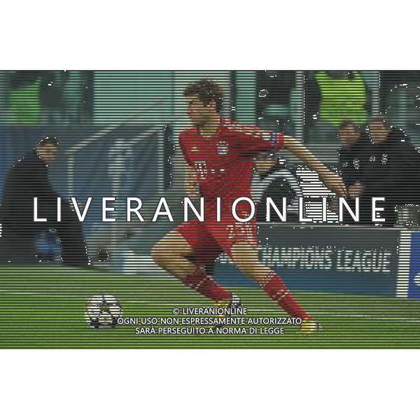 UEFA Champions League - Quarti di finale gara di ritorno Torino 10-04-2013 Juventus - Bayern Monaco nella foto Thomas Muller (Bayern Monaco) foto Roberto Garavaglia - ag. Aldo Liverani