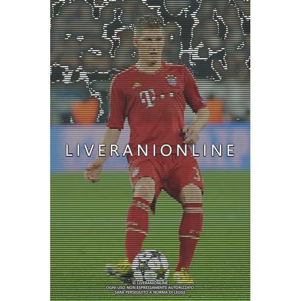 UEFA Champions League - Quarti di finale gara di ritorno Torino 10-04-2013 Juventus - Bayern Monaco nella foto Bastian Schweinsteiger (Bayern Monaco) foto Roberto Garavaglia - ag. Aldo Liverani
