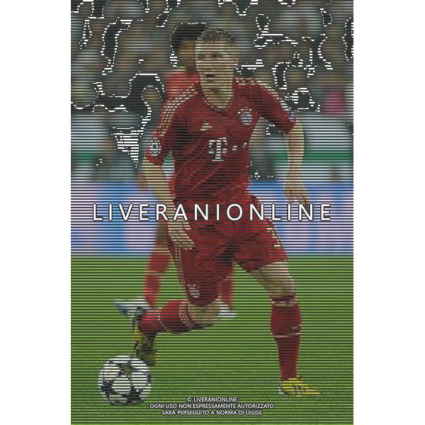 UEFA Champions League - Quarti di finale gara di ritorno Torino 10-04-2013 Juventus - Bayern Monaco nella foto Bastian Schweinsteiger (Bayern Monaco) foto Roberto Garavaglia - ag. Aldo Liverani