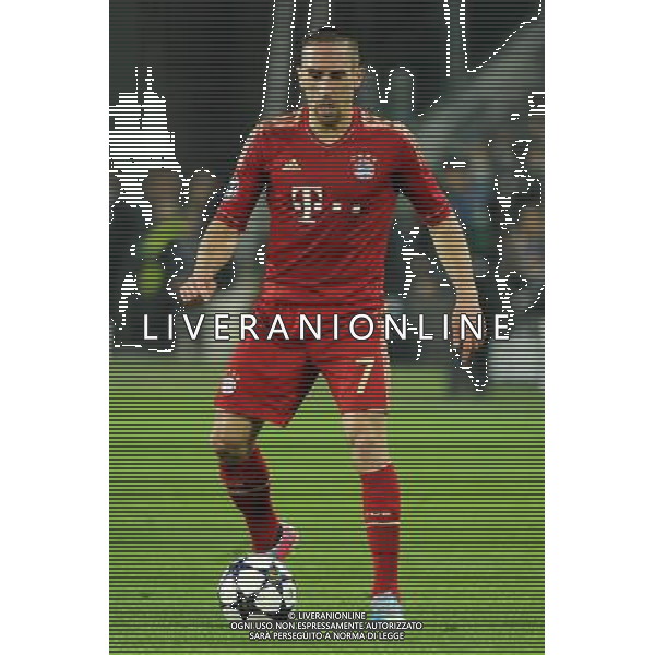 UEFA Champions League - Quarti di finale gara di ritorno Torino 10-04-2013 Juventus - Bayern Monaco nella foto Franck Ribery (Bayern Monaco) foto Roberto Garavaglia - ag. Aldo Liverani