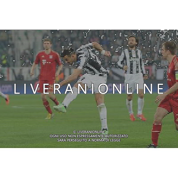 UEFA Champions League - Quarti di finale gara di ritorno Torino 10-04-2013 Juventus - Bayern Monaco nella foto Fabio Quagliarella (Juventus) foto Roberto Garavaglia - ag. Aldo Liverani