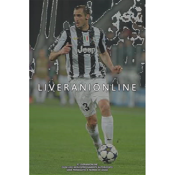 UEFA Champions League - Quarti di finale gara di ritorno Torino 10-04-2013 Juventus - Bayern Monaco nella foto Giorgio Chiellini (Juventus) foto Roberto Garavaglia - ag. Aldo Liverani