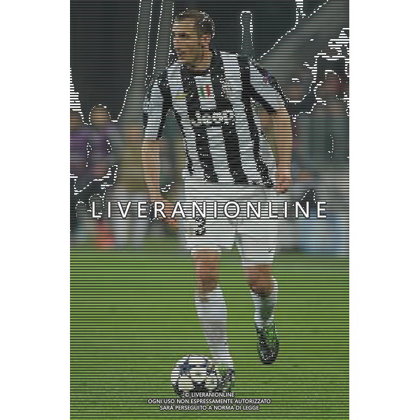 UEFA Champions League - Quarti di finale gara di ritorno Torino 10-04-2013 Juventus - Bayern Monaco nella foto Giorgio Chiellini (Juventus) foto Roberto Garavaglia - ag. Aldo Liverani