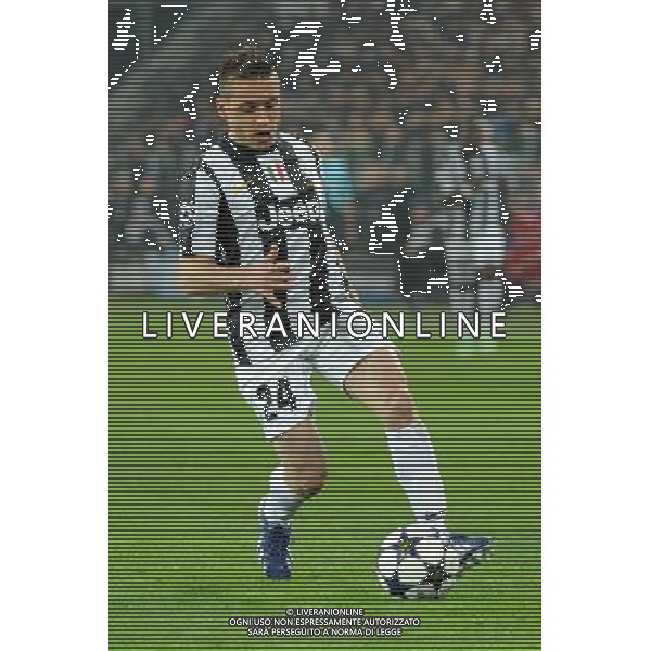 UEFA Champions League - Quarti di finale gara di ritorno Torino 10-04-2013 Juventus - Bayern Monaco nella foto Emanuele Giaccherini (Juventus) foto Roberto Garavaglia - ag. Aldo Liverani