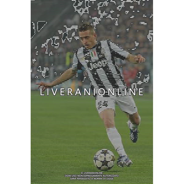 UEFA Champions League - Quarti di finale gara di ritorno Torino 10-04-2013 Juventus - Bayern Monaco nella foto Emanuele Giaccherini (Juventus) foto Roberto Garavaglia - ag. Aldo Liverani