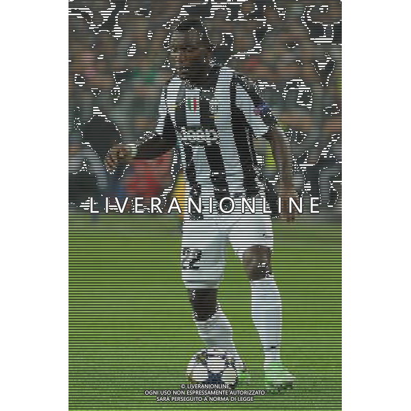 UEFA Champions League - Quarti di finale gara di ritorno Torino 10-04-2013 Juventus - Bayern Monaco nella foto Kwadwo Asamoah (Juventus) foto Roberto Garavaglia - ag. Aldo Liverani