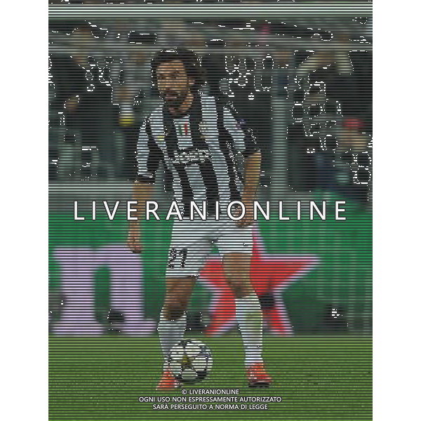 UEFA Champions League 2012/2013 Quarti di Finale Ritorno Torino - 10.04.2013 Juventus-Bayern Monaco Nella Foto:Pirlo Andrea /Ph.Vitez-Ag. Aldo Liverani