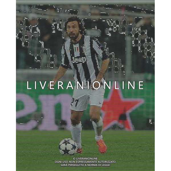 UEFA Champions League 2012/2013 Quarti di Finale Ritorno Torino - 10.04.2013 Juventus-Bayern Monaco Nella Foto:Pirlo Andrea /Ph.Vitez-Ag. Aldo Liverani