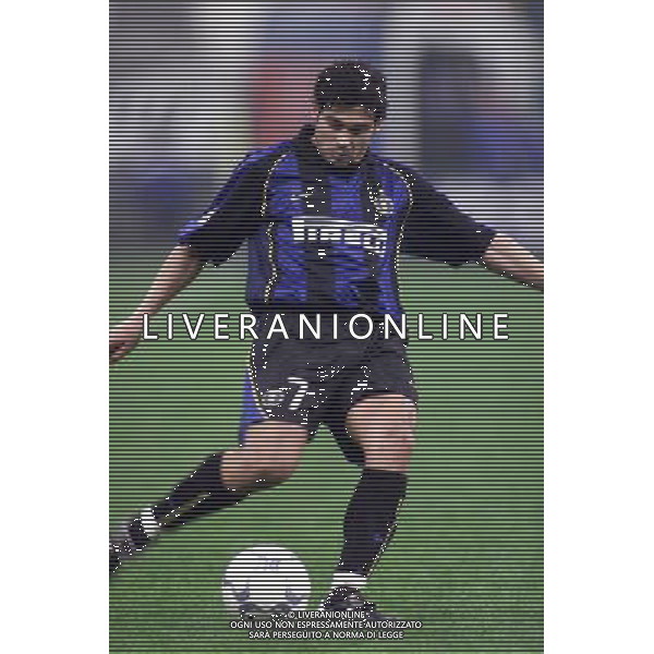 MILANO, 14-03-02 DFP/MARCO LUSSOSO INTER-VALENCIA (COPPA UEFA) NELLA FOTO: SERGIO CONCEICAO AG ALDO LIVERANI S A S