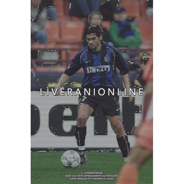 MILANO, 14-03-02 DFP/MARCO LUSSOSO INTER-VALENCIA (COPPA UEFA) NELLA FOTO: SERGIO CONCEICAO AG ALDO LIVERANI S A S