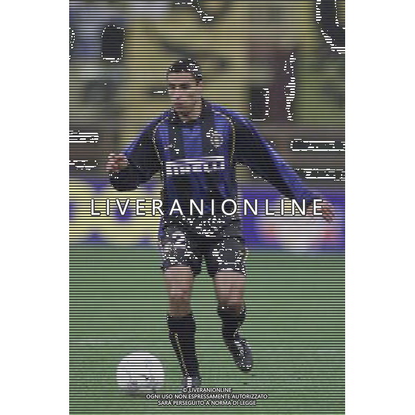 MILANO, 21-02-02 DFP/MARCO LUSSOSO INTER-AEK ATENE (COPPA UEFA) NELLA FOTO: IVAN CORDOBA AG ALDO LIVERANI S A S