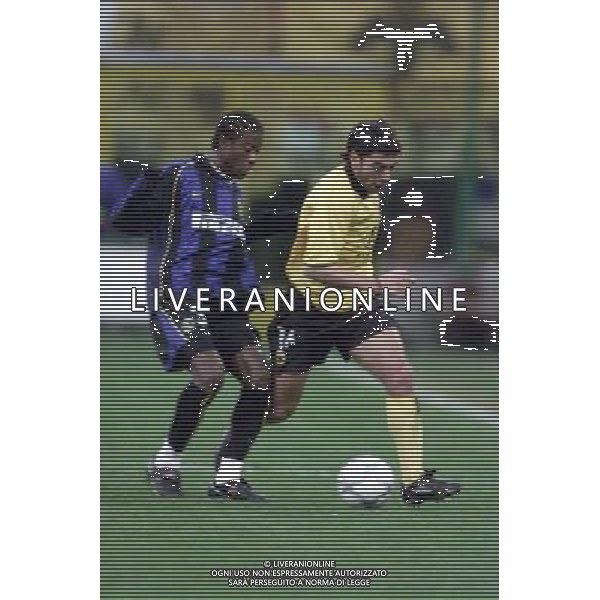 MILANO, 21-02-02 DFP/MARCO LUSSOSO INTER-AEK ATENE (COPPA UEFA) NELLA FOTO: GEORGEAS AG ALDO LIVERANI S A S