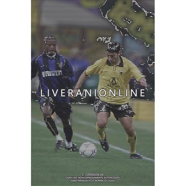 MILANO, 21-02-02 DFP/MARCO LUSSOSO INTER-AEK ATENE (COPPA UEFA) NELLA FOTO: GEORGEAS AG ALDO LIVERANI S A S