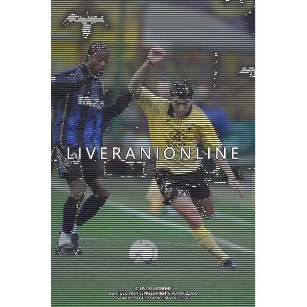 MILANO, 21-02-02 DFP/MARCO LUSSOSO INTER-AEK ATENE (COPPA UEFA) NELLA FOTO: GEORGEAS AG ALDO LIVERANI S A S