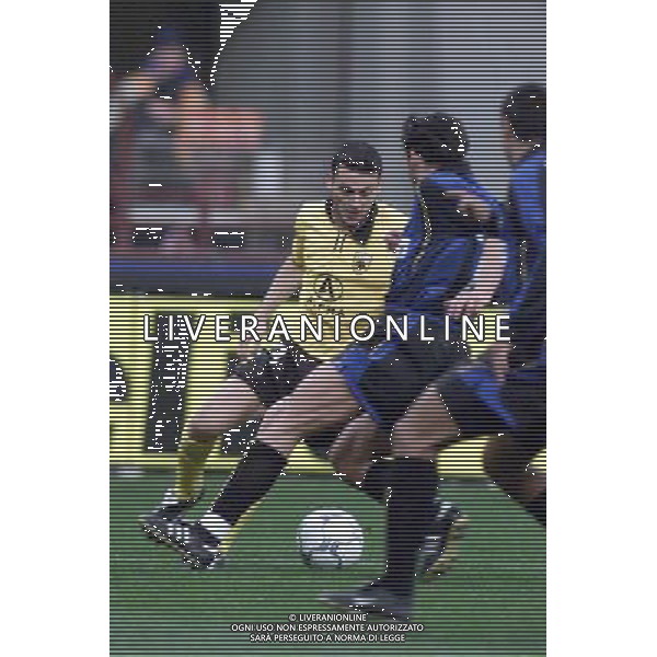 MILANO, 21-02-02 DFP/MARCO LUSSOSO INTER-AEK ATENE (COPPA UEFA) NELLA FOTO: LAKIS AG ALDO LIVERANI S A S