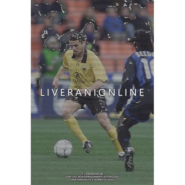 MILANO, 21-02-02 DFP/MARCO LUSSOSO INTER-AEK ATENE (COPPA UEFA) NELLA FOTO: LAKIS AG ALDO LIVERANI S A S