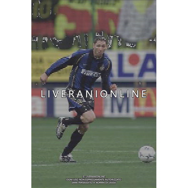 MILANO, 21-02-02 DFP/MARCO LUSSOSO INTER-AEK ATENE (COPPA UEFA) NELLA FOTO: MARCO MATERAZZI AG ALDO LIVERANI S A S