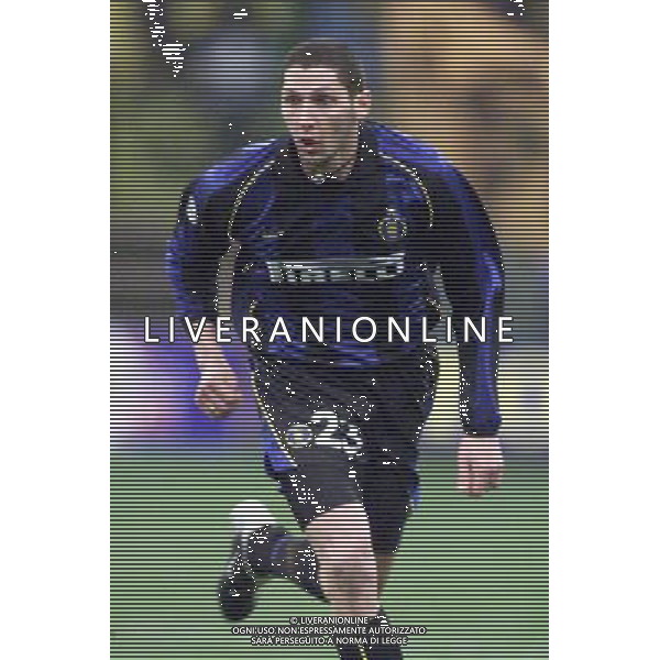 MILANO, 21-02-02 DFP/MARCO LUSSOSO INTER-AEK ATENE (COPPA UEFA) NELLA FOTO: MARCO MATERAZZI AG ALDO LIVERANI S A S