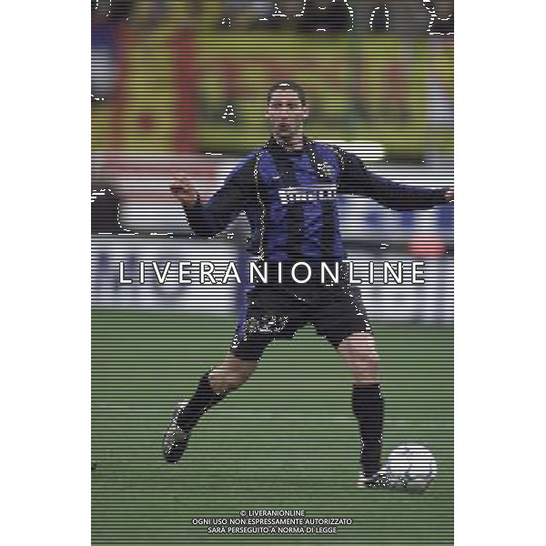 MILANO, 21-02-02 DFP/MARCO LUSSOSO INTER-AEK ATENE (COPPA UEFA) NELLA FOTO: MARCO MATERAZZI AG ALDO LIVERANI S A S
