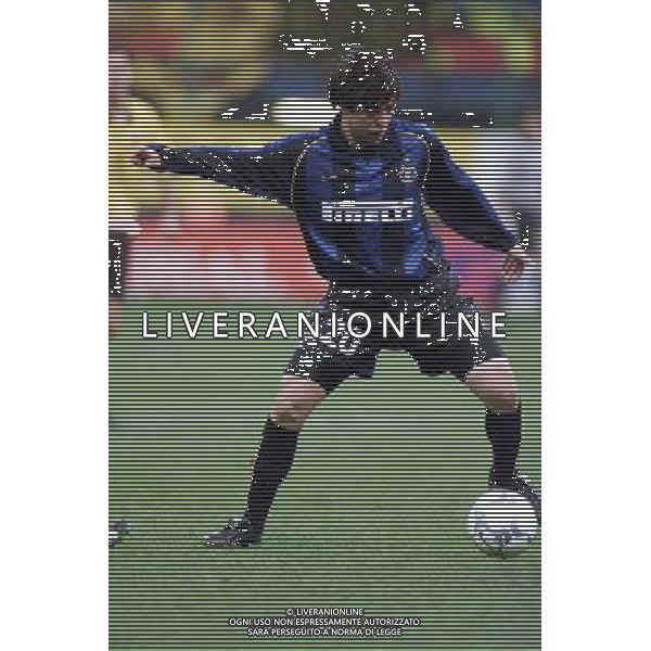 MILANO, 21-02-02 DFP/MARCO LUSSOSO INTER-AEK ATENE (COPPA UEFA) NELLA FOTO: ALVARO RECOBA AG ALDO LIVERANI S A S