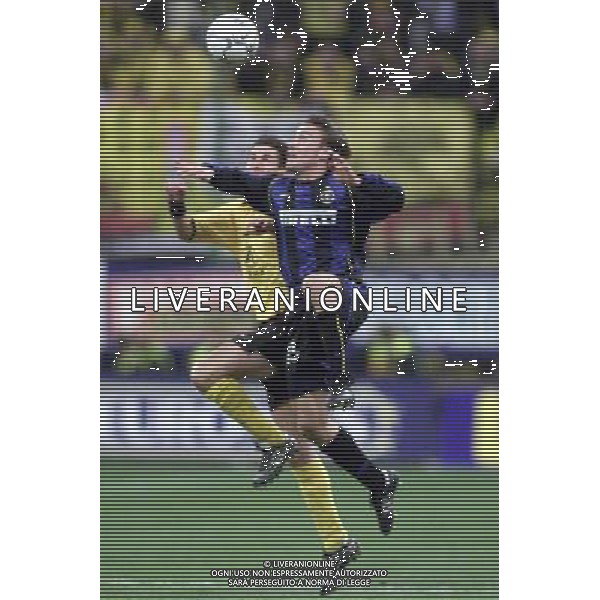 MILANO, 21-02-02 DFP/MARCO LUSSOSO INTER-AEK ATENE (COPPA UEFA) NELLA FOTO: DARIO SIMIC AG ALDO LIVERANI S A S
