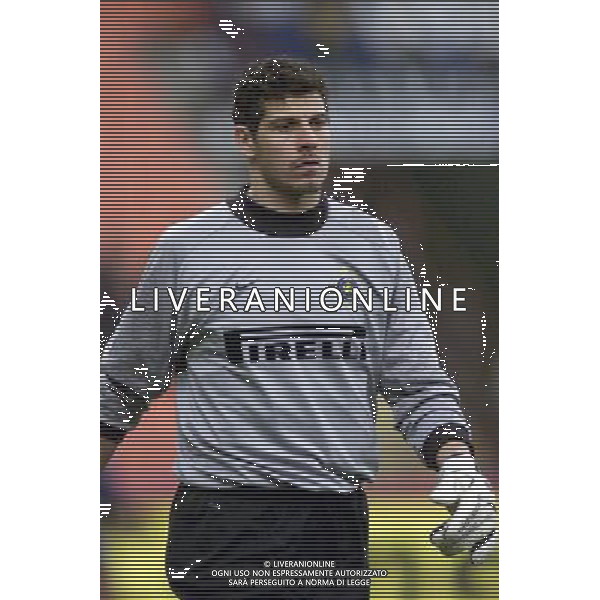 MILANO, 21-02-02 DFP/MARCO LUSSOSO INTER-AEK ATENE (COPPA UEFA) NELLA FOTO: FRANCESCO TOLDO AG ALDO LIVERANI S A S