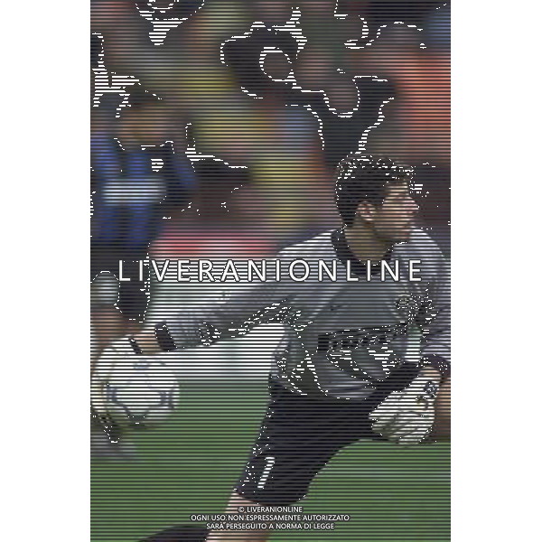 MILANO, 21-02-02 DFP/MARCO LUSSOSO INTER-AEK ATENE (COPPA UEFA) NELLA FOTO: FRANCESCO TOLDO AG ALDO LIVERANI S A S