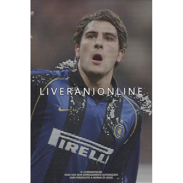 MILANO, 21-02-02 DFP/MARCO LUSSOSO INTER-AEK ATENE (COPPA UEFA) NELLA FOTO: ESULTANZA VENTOLA AG ALDO LIVERANI S A S