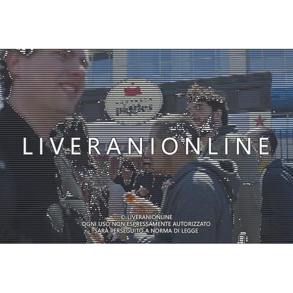 Foodies from around the city flock to opening day at the Smorgasburg in East River State Park in the Williamsburg neighborhood of Brooklyn in New York on Saturday, April 6, 2013. The marketplace features prepared and artisanal foods made in Brooklyn by small entrepreneurs. In the two years the market has been in operation it has provided a venue for numerous chefs and cooks to sell their wares, some of whom have grown into large successful businesses. (å Frances M. Roberts) ©photoshot/AGENZIA ALDO LIVERANI SAS - ITALY ONLY - La vita quotidiana della popolazione di Williamsburg, Brooklyn, New York 6 Aprile 2013.