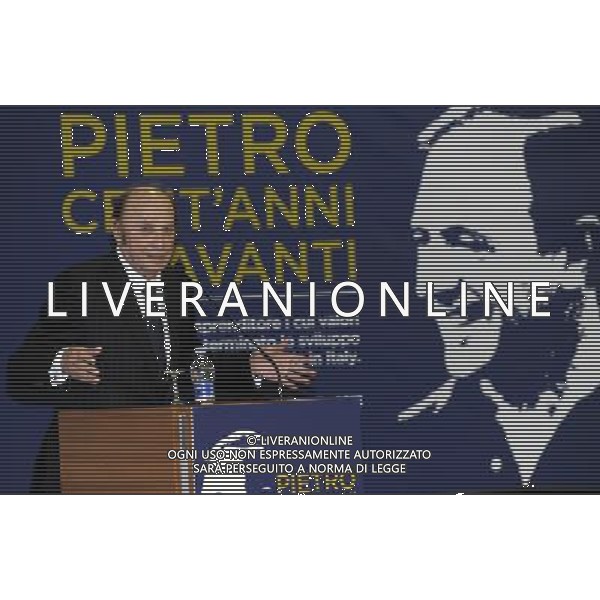 MILANO 16/4/2013 AULA MAGNA DELL\' UNIVERSITA\' BOCCONI VIA GOBBI COMMEMORAZIONE DEL 100esimo ANNIVERSARIO DELLA NASCITA DI PIETRO BARILLA NELLA FOTO FRANCESCO ALBERONI FOTO ROMANO/AG ALDO LIVERANI S.A.S. *** Local Caption *** anniversario della nascita di