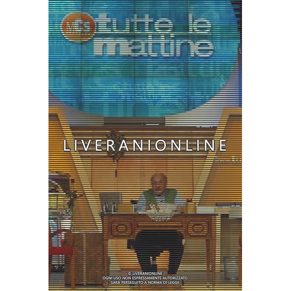 Roma 20 / 09 / 2004 Maurizio Costanzo Show \' Tutte le mattine \' in onda su Canale 5 alle 09.30 Nella foto: Maurizio Costanzo ph TvPhoto / Agenzia Aldo Liverani