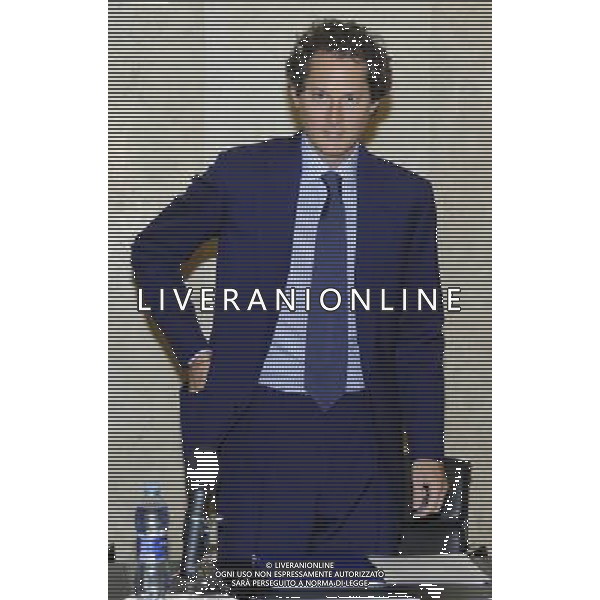 MILANO 19/4/2013 UNIVERSITA\' BOCCONI FIRMA ACCORDO TRA FONDAZIONE AGNELLI ED UNIVERSITA\' BOCCONI NELLA FOTO JOHN ELKANN FOTO ROMANO/AG ALDO LIVERANI 